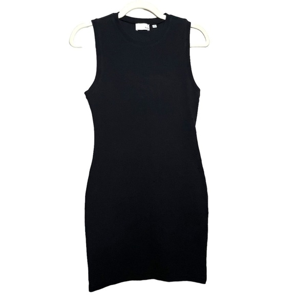 Aritzia Wilfred Free Mini Dress Black Size Medium - Picture 5 of 6